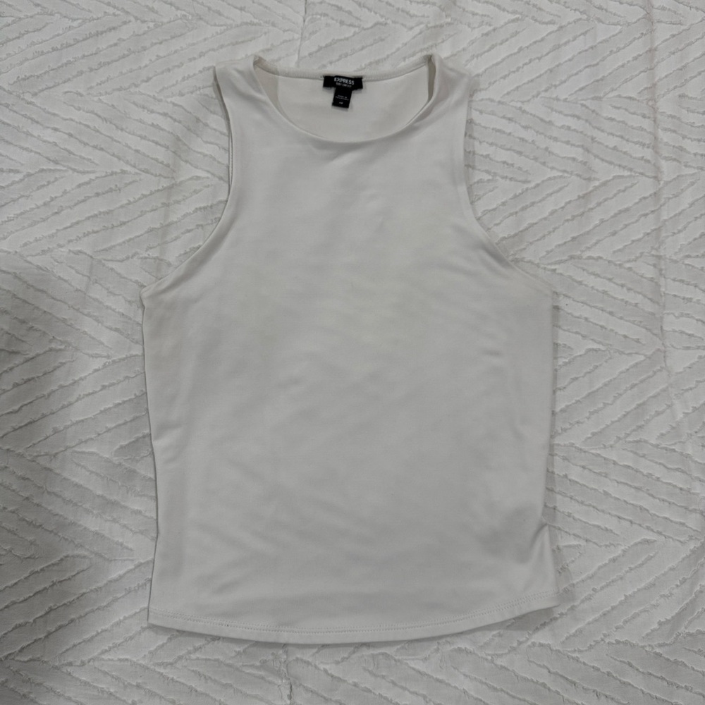 Express White Tank Top